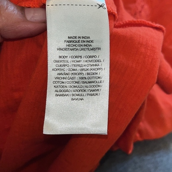 Polo Ralph Lauren Black Label Women's Orange Blouse XL - Picture 6 of 6